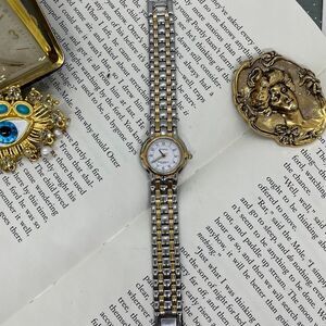 Vintage Gold and Silver Tone Armitron Women's Watch